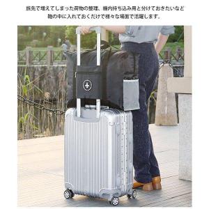 トラベルバッグ折りたたみキャリーオンバッグ旅行...の詳細画像1
