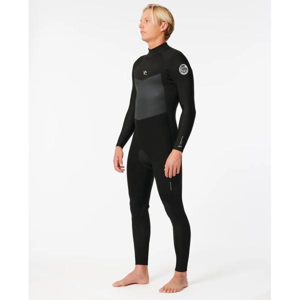Ripcurl 【春秋冬物】メンズ DAWNPATROL 4/3mm GB バックジップ フルスーツ...