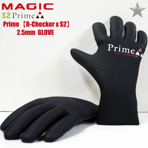 【MAGIC】PRIME S2 2.5mm GLOVE【R-CHECKER x S2】　サーフィン　...