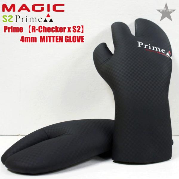 【MAGIC】PRIME S2 4mm GLOVE【R-CHECKER x S2】 サーフィン　グロ...