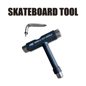スケートボード　Tレンチ　T-TOOL　スケボー　工具　ツール　メンテ　レンチ