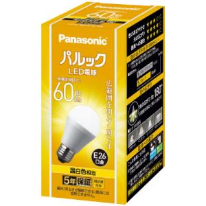 Panasonic（パナソニック） LED電球 LDA7WW-G/K6 温白色相当 60形相当