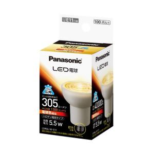 パナソニック　LEDハロゲン電球 LDR6L-W-E11 (LDR6LWE11) 電球色相当　5.5W 外径50mm 口金E11　10個セット｜アクティブスターYahoo!店