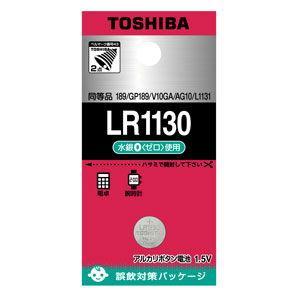 東芝 アルカリボタン電池 LR1130EC 1個