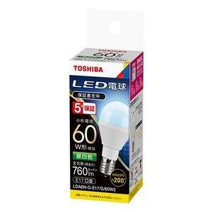 13個東芝80WLED電球LDA9L-G/80W/2電球色E26