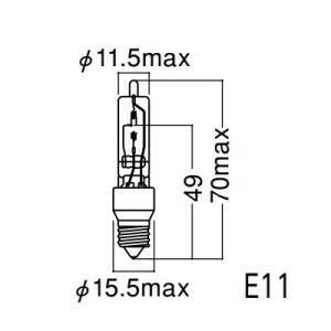 IWASAKI アイクールハロゲン JD110...の詳細画像2