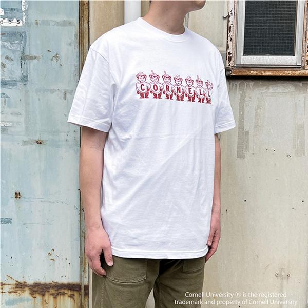 CORNELL大学 コーネル カレッジプリントTシャツ カレッジ ロゴ アメカジ アイビーリーグ カ...
