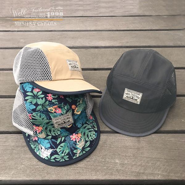 《Well-Tailored》ウェルテーラード MESH S.V CAP OLS (KKC-306)...