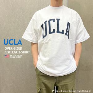 UCLA ユーシーエルエー Over-Sized College T-Shirt ビッグシルエット カレッジ Tシャツ 7.1oz ラギットT メンズ レディース カレッジ　ブランド｜activegeneration