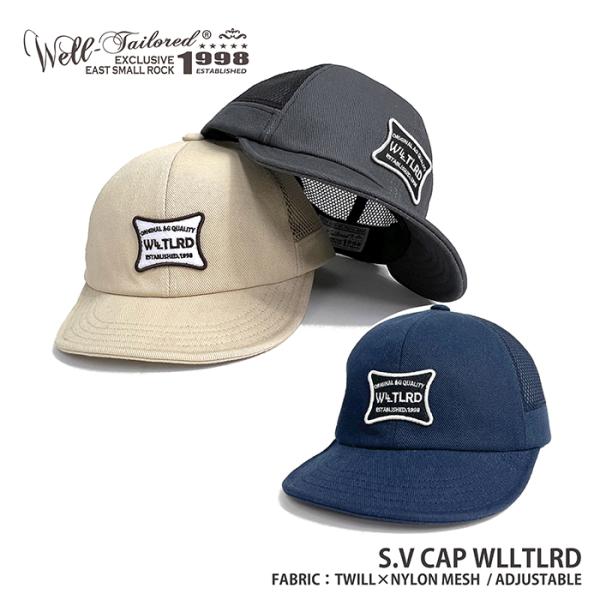 Well-Tailored / ウェルテイラード S.V CAP WLLTLRD (WL-2304)...