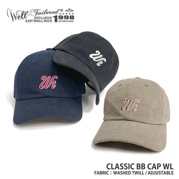 Well-Tailored / ウェルテイラード CLASSIC BB CAP WL (WL-230...