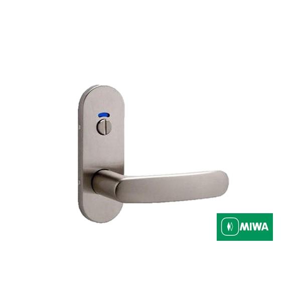 送料無料 美和ロック ＭＩＷＡ レバーハンドル ＺＬＴ９０１１１−８ 表示錠 アルミ合金製 アルミシ...
