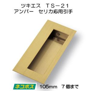 ツキエス　ＴＳ−２１　アンバー　セリカ応用引手　１０５ｍｍ　（7個まで）