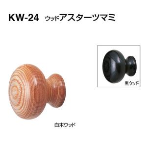 シロクマ　 白熊　 ＫＷ−２４　ウッドアスターツマミ　サイズ３３｜activekusakabe