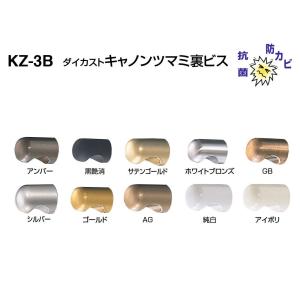 シロクマ　 白熊　 ＫＺ−３Ｂ　ダイカストキャノンツマミ　サイズ２２｜activekusakabe