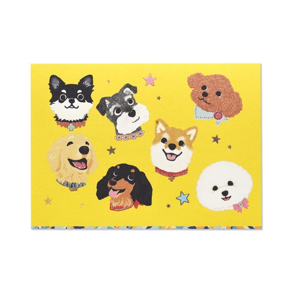 G.C.PRESS　ミニカード　多目的　ＩＮＵ　011-76｜文房具 メッセージカード サンキューカ...