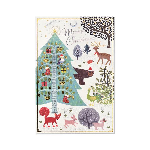 G.C.PRESS　ポストカード　真夜中のクリスマス　013-22