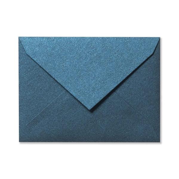 G.C.PRESS　ふみ揃えカラー封筒　スターネイビー　082-50｜文房具 青 紺色 無地 柄なし...