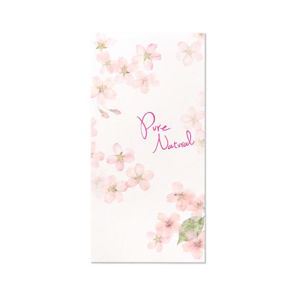 G.C.PRESS　一筆箋　ピュアナチュラル桜　096-03｜文房具 手紙 桜 花柄 春 ギフト