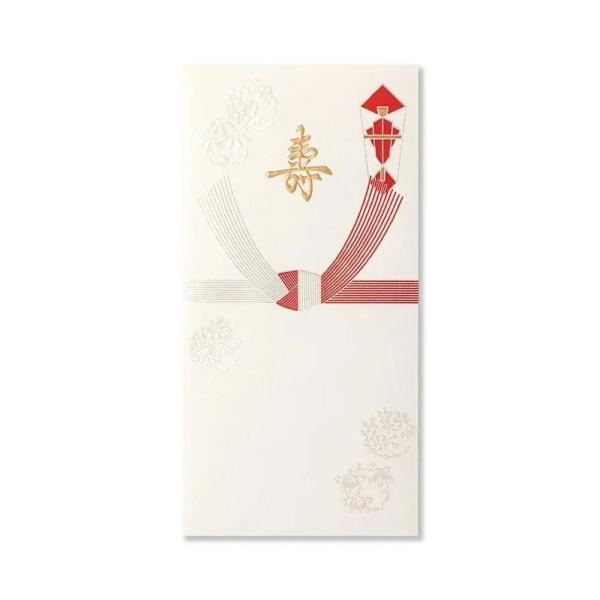 G.C.PRESS　金封　寿　花丸文　265-87｜中紙付き のし袋 和風 伝統文様
