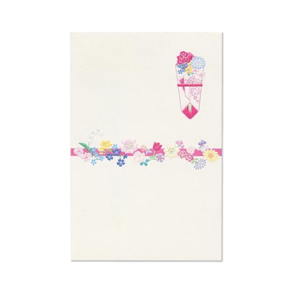 G.C.PRESS　ポチ袋　花のし　268-42｜ぽち袋 封筒 のし付き お祝 お礼 お小遣い お盆...