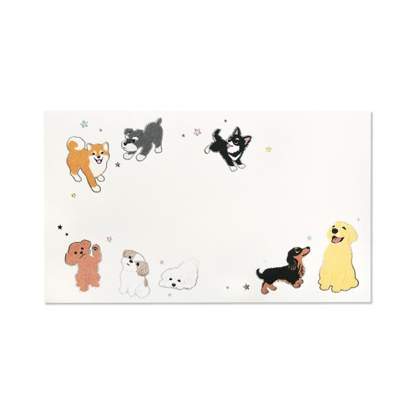 G.C.PRESS　封筒　マイドッグ　ヨコ罫　302-67｜文房具 レターセット 手紙 犬 トイプー...