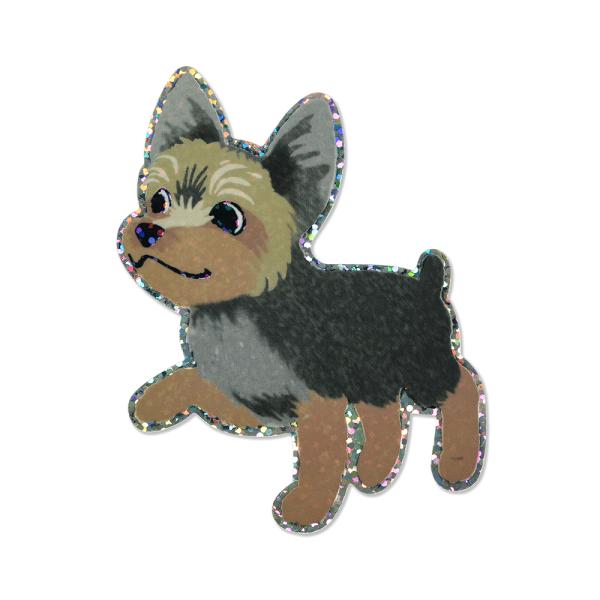 G.C.PRESS　ステッカー　ヨークシャーテリア　522-26｜文房具 ステッカー シール ホログ...