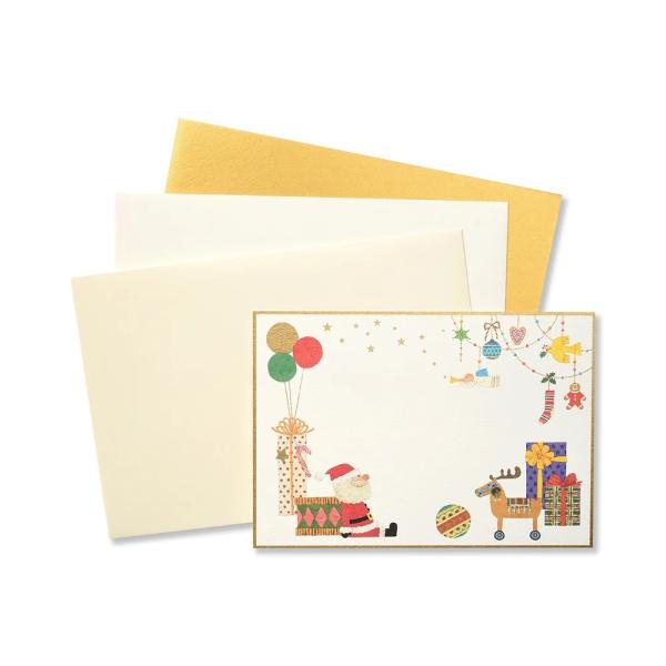 G.C.PRESS　ショートメッセージカードセット　ル　ペール　ノエル　552-46