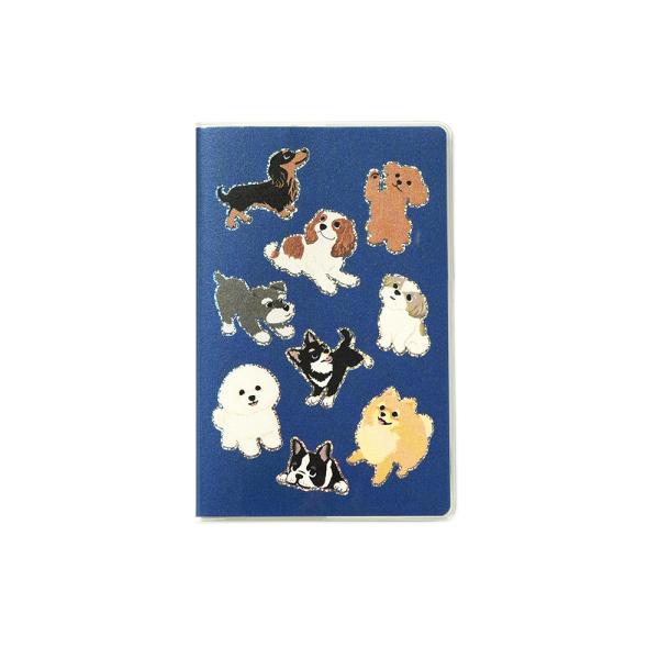 G.C.PRESS　ミニノート　マイドッグ　753-05｜文房具 ノート メモ帳 犬 プードル チワ...