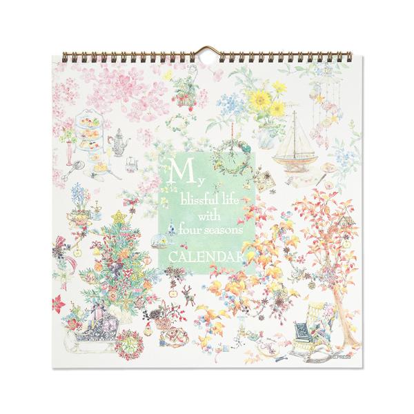 G.C.PRESS　2026カレンダー　マイ　ブリスフル　壁掛　803-61｜草花 ガーデン 西暦 ...