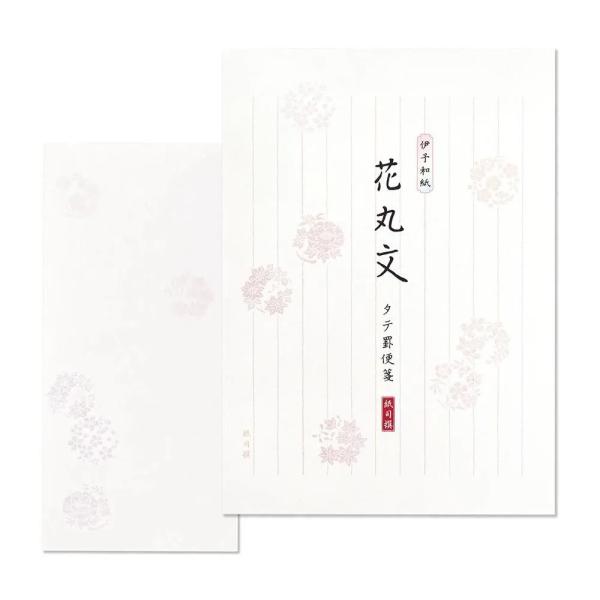 G.C.PRESS　便箋/封筒セット　紙司撰　花丸文　シルク｜文房具 封筒便箋セット レターセット ...