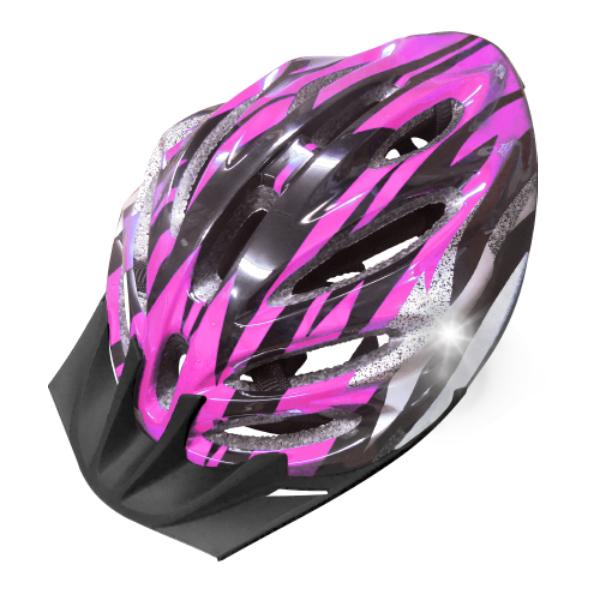 【在庫処分】サイクルヘルメット ピンク 子ども用 キッズ用自転車ヘルメット ジュニア用ヘルメット 軽...