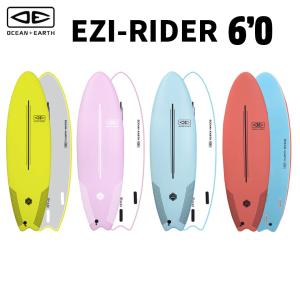 O&E EZI-RIDER SOFTBOARD 60 イージーライダー フィッシュテール ソフトボード OCEAN&EARTH サーフボード サーフィンの商品画像