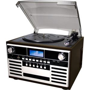 FUZE Bluetooth搭載多機能レコードプレーヤー CLS60 レコード(EP/LP)