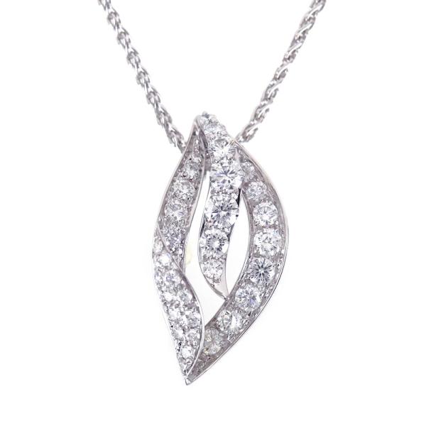 ピキョッティ 2WAYペンダント ネックレス ブローチ K18WG ダイヤモンド 1.96ct ジュ...