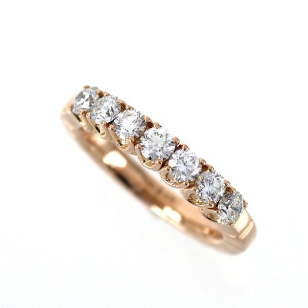 ピキョッティ 指輪 18金 K18PG ピンクゴールド ダイヤ 0.75ct フリーサイズ ダイヤリ...