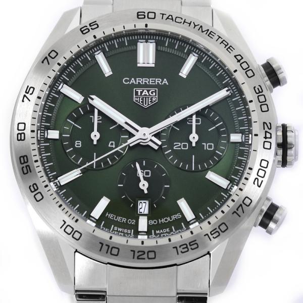 タグホイヤー 腕時計 メンズ カレラ キャリバーホイヤー02 スポーツクロノグラフ CBN2A10....
