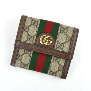 グッチ エンボスロゴ ミニウォレット 三つ折り財布 日本限定カラー レザー ライトグリーン 731694 GUCCI 横浜BLANC 中古・古着通販】GUCCI (グッチ) エンボスロゴミニウォレット