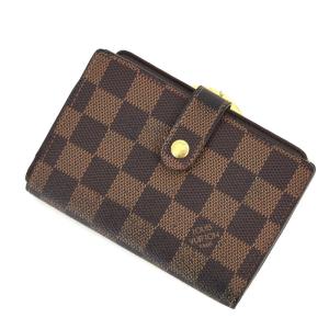 LOUIS VUITTON ダミエ・エベヌ ポルトフォイユ ヴィエノワ N61674 レディース二つ折り財布の商品画像