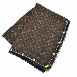 LOUIS VUITTON（ルイ・ヴィトン） スカーフ シルク100% ブラウン