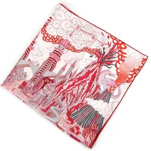 HERMES（エルメス） スカーフ レディース ベージュ系 カレ90 王立
