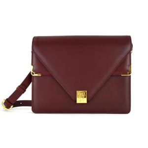 美品✨カルティエ ショルダーバッグ マストライン フラップ 背面Cドゥ金具 カルティエ ショルダーバッグ マストライン マストドゥ