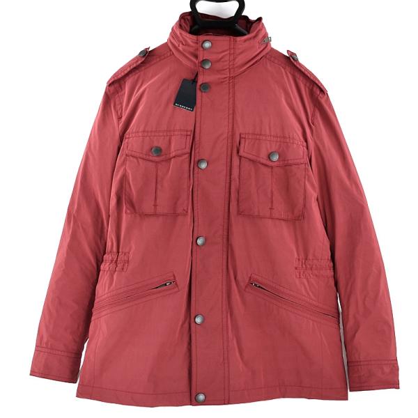 バーバリー メンズアウター M-65 ミリタリージャケット レッド サイズL A1F80-500-1...