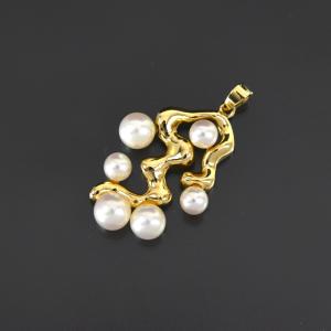 MIKIMOTO（ミキモト） ペンダントトップ 18金 K18WG ホワイトゴールド