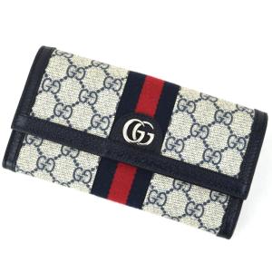 GUCCI（グッチ） 財布 レザー 三つ折り財布 731694 ライトグリーン