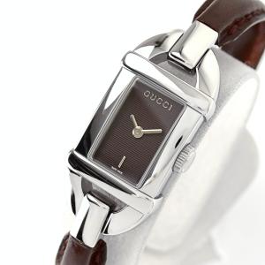GUCCI（グッチ） 時計 ボーイズ・レディースウォッチ 革ベルト G