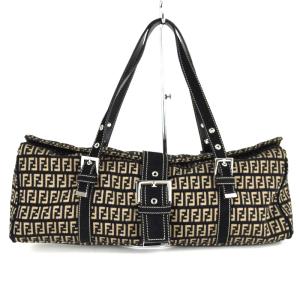 フェンディ FENDI ズッキーノ ロゴ 8BH021 カバン 肩掛け トートバッグ ハンドバッグ ショルダーバッグ レザー/キャンバス ピンク FENDI（フェンディ） バッグ トートバッグ ズッキーノ トート ズッカ