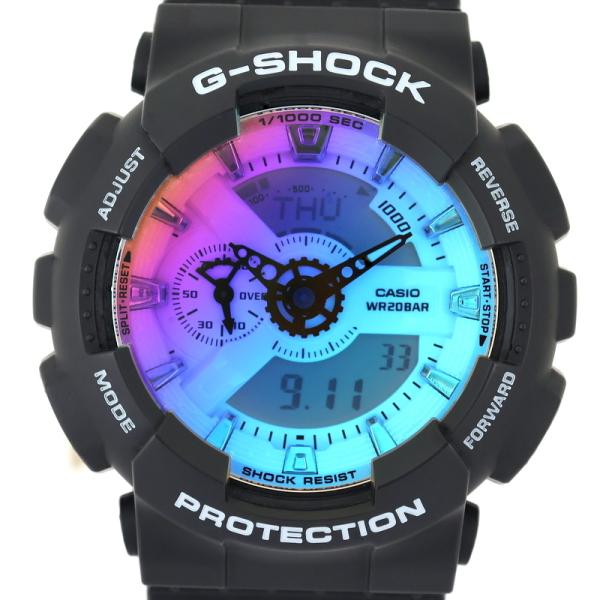 カシオ Gショック GA-110SR-1AJF ANALOG-DIGITAL 110 SERIES ...