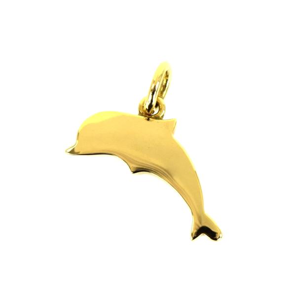 ポメラート DODO ドドコレクション チャーム K18YG イルカ ペンダントトップ イエローゴー...