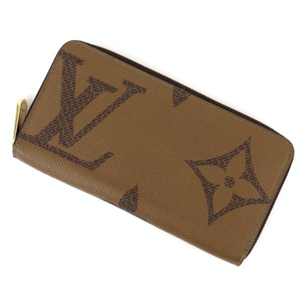 ルイヴィトン 長財布 ジッピーウォレット モノグラムジャイアントリバース ラウンドファスナー メンズ...